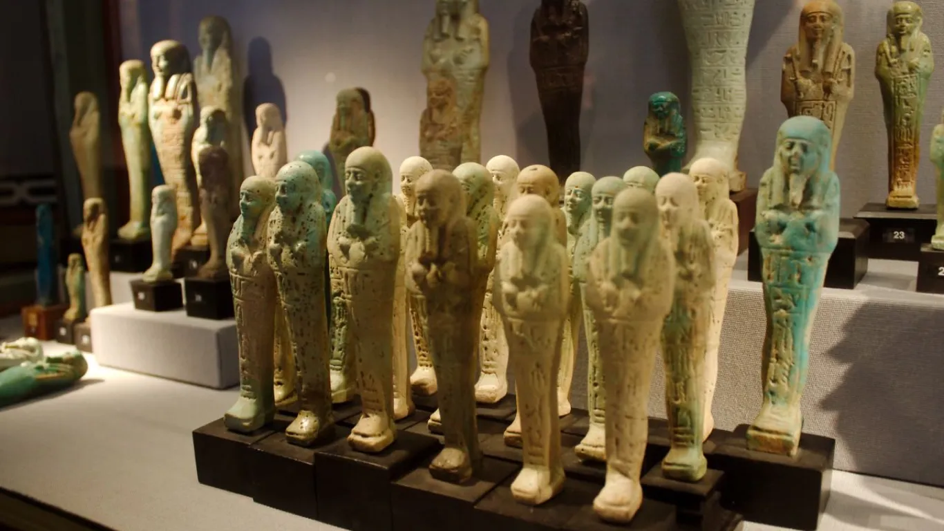 Egyptian Artwork and Statues