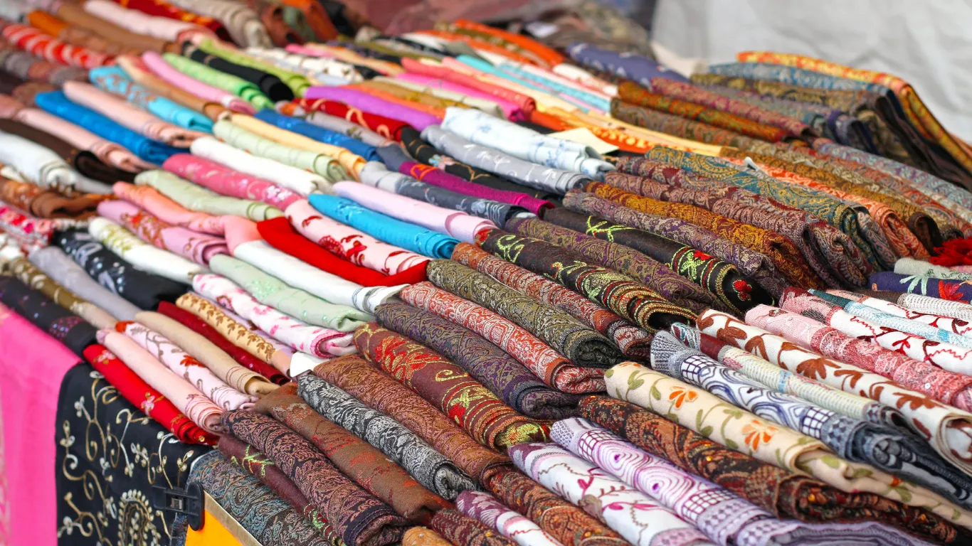 Egyptian Scarves and Shawls