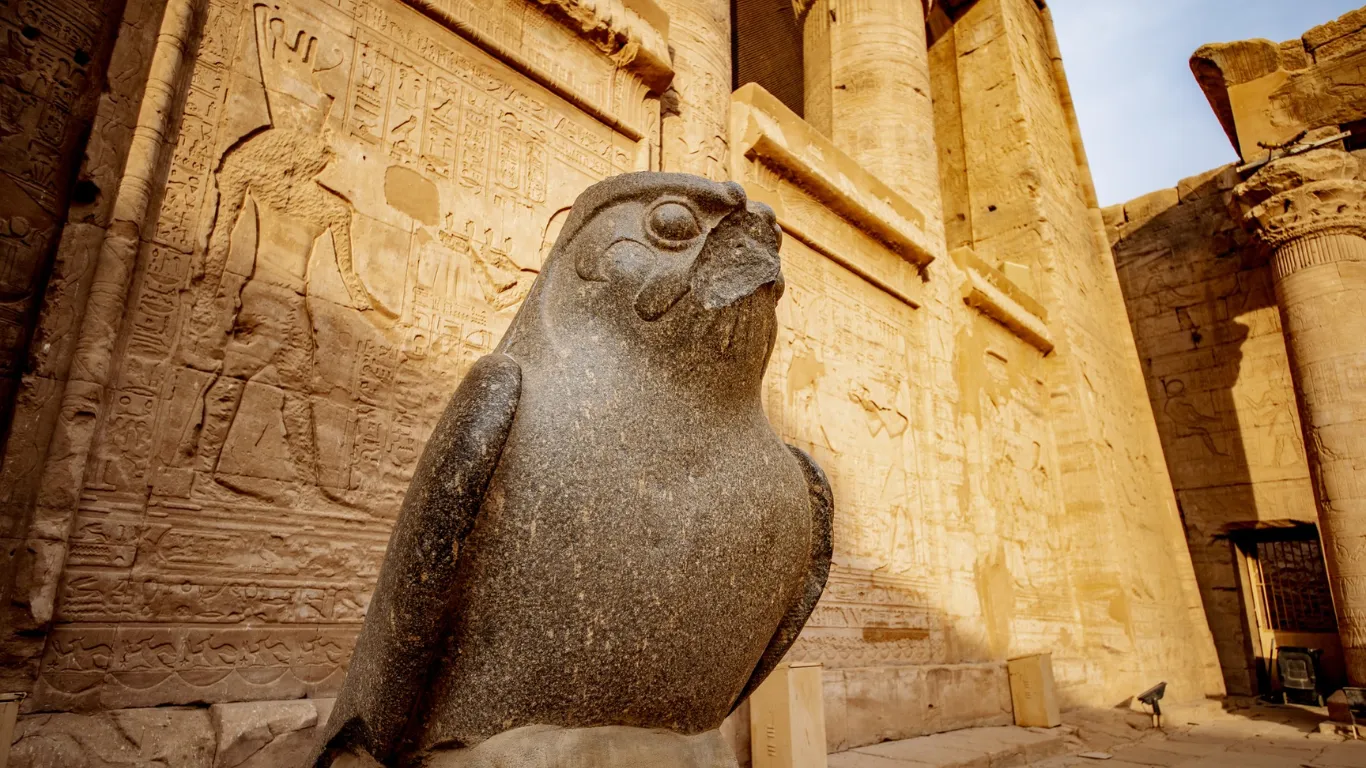 Falcon god temple